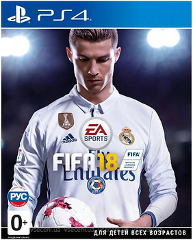 Фото FIFA 18 (PS4), Blu-ray диск