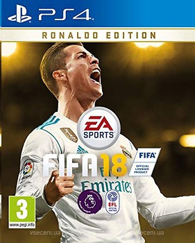 Фото FIFA 18 Ronaldo Edition (PS4), Blu-ray диск