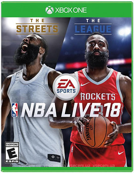 Фото NBA Live 18 (Xbox One), Blu-ray диск