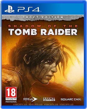Фото Shadow of the Tomb Raider Croft Edition (PS4), Blu-ray диск