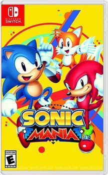 Фото Sonic Mania (Nintendo Switch), картридж