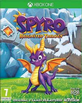 Фото Spyro Reignited Trilogy (Xbox One), Blu-ray диск