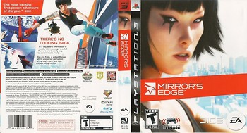 Фото Mirror's Edge (PS3), Blu-ray диск