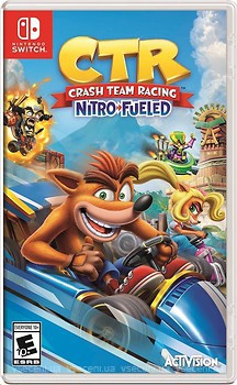Фото Crash Team Racing: Nitro-Fueled (Nintendo Switch), картридж