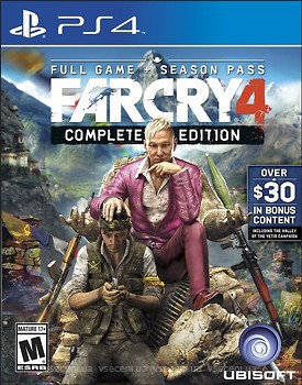 Фото Far Cry 4 Complete Edition (PS4), Blu-ray диск