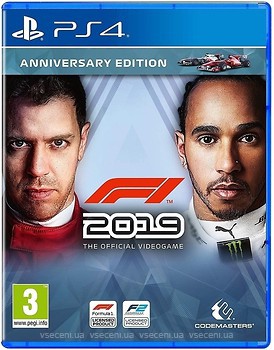 Фото F1 2019 Anniversary Edition (PS4), Blu-ray диск
