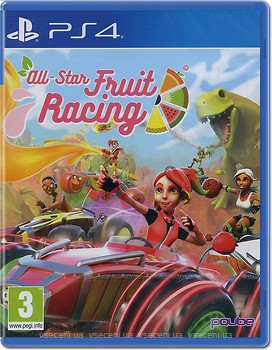 Фото All-Star Fruit Racing (PS4), Blu-ray диск