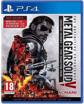 Фото Metal Gear Solid V Definitive Experience (PS4), Blu-ray диск