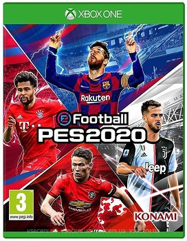 Фото Pro Evolution Soccer 2020 (Xbox One), Blu-ray диск