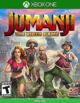Фото Jumanji: The Video Game (Xbox One), Blu-ray диск