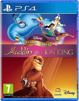 Фото Disney Classic Games: Aladdin and The Lion King (PS4), Blu-ray диск