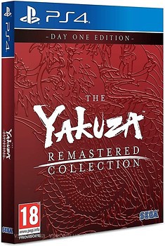 Фото The Yakuza Remastered Collection Day One Edition (PS4), Blu-ray диск