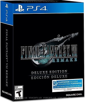 Фото Final Fantasy VII Remake Deluxe Edition (PS4), Blu-ray диск