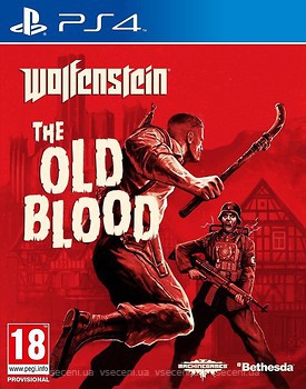 Фото Wolfenstein: The Old Blood (PS4), Blu-ray диск