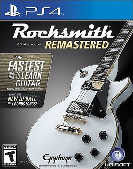 Фото Rocksmith 2014 Edition Remastered (PS4), Blu-ray диск