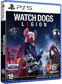 Фото Watch Dogs: Legion (PS5), Blu-ray диск