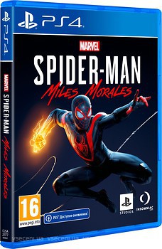 Фото Marvel's Spider-Man: Miles Morales (PS4), Blu-ray диск