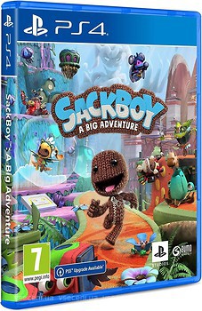 Фото Sackboy: A Big Adventure (PS4), Blu-ray диск
