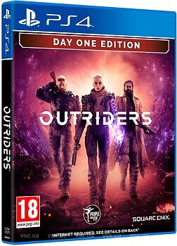 Фото Outriders Day One Edition (PS4), Blu-ray диск