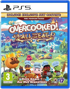 Фото Overcooked! All You Can Eat (PS5, PS4), Blu-ray диск