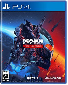 Фото Mass Effect Legendary Edition (PS4), Blu-ray диск