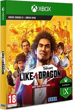 Фото Yakuza: Like a Dragon Day Ichi Edition (Xbox Series, Xbox One), Blu-ray диск