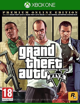 Фото Grand Theft Auto V Premium Online Edition (Xbox One), электронный ключ