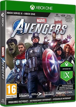 Фото Marvel’s Avengers (Xbox Series, Xbox One), Blu-ray диск