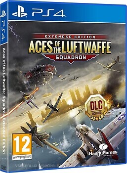 Фото Aces of the Luftwaffe: Squadron Extended Edition (PS4), Blu-ray диск