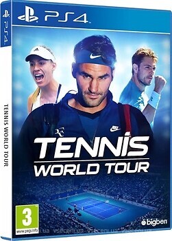 Фото Tennis World Tour (PS4), Blu-ray