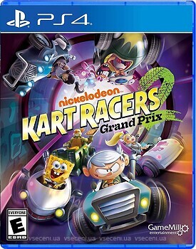 Фото Nickelodeon Kart Racers 2: Grand Prix (PS4), Blu-ray диск