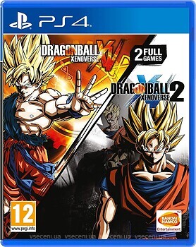 Фото Dragon Ball Xenoverse + Dragon Ball Xenoverse 2 (PS4), Blu-ray диск