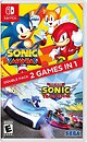 Фото Sonic Mania + Team Sonic Racing Double Pack (Nintendo Switch), картридж