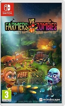 Фото Farmers vs. Zombies (Nintendo Switch), картридж