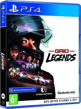 Фото Grid Legends (PS5, PS4), Blu-ray диск