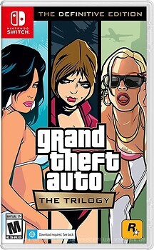 Фото Grand Theft Auto: The Trilogy – The Definitive Edition (Nintendo Switch), картридж