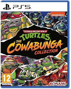 Фото Teenage Mutant Ninja Turtles: The Cowabunga Collection (PS5, PS4), Blu-ray диск