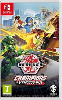 Фото Bakugan Champions of Vestroia (Nintendo Switch), картридж