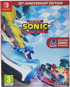 Фото Team Sonic Racing - 30th Anniversary Edition (Nintendo Switch), картридж