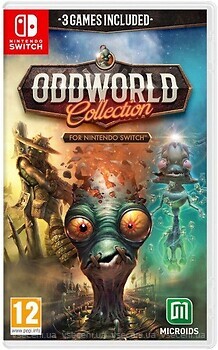 Фото Oddworld: Collection (Nintendo Switch), картридж
