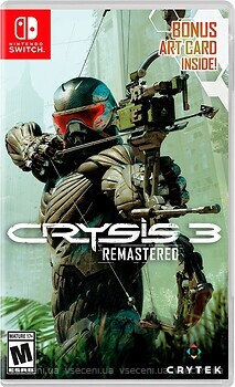 Фото Crysis 3 Remastered (Nintendo Switch), картридж