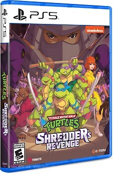 Фото Teenage Mutant Ninja Turtles: Shredder's Revenge (PS5), Blu-ray диск