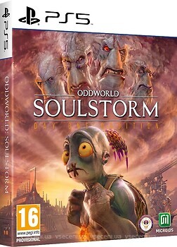 Фото Oddworld: Soulstorm Day One Edition (PS5, PS4), Blu-ray диск