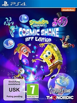 Фото SpongeBob SquarePants: The Cosmic Shake (PS4), Blu-ray диск