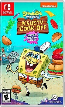 Фото SpongeBob SquarePants: Krusty Cook Off Extra Krusty Edition (Nintendo Switch), картридж