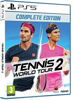 Фото Tennis World Tour 2 (PS5, PS4), Blu-ray диск