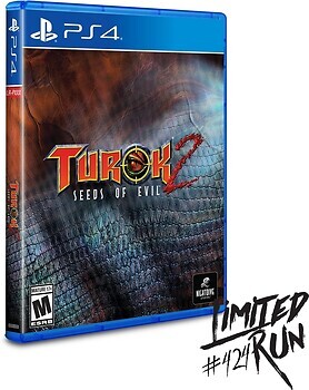 Фото Turok 2: Seeds Of Evil Limited Run #424 (PS4), Blu-ray диск