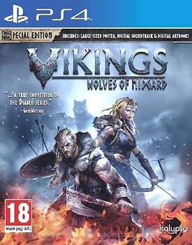 Фото Vikings: Wolves of Midgard Special Edition (PS4), Blu-ray диск