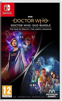 Фото Doctor Who The Edge of Reality and The Lonely Assassins (Nintendo Switch), картридж