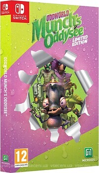 Фото Oddworld: Munch's Odyssey Limited Edition (Nintendo Switch), картридж